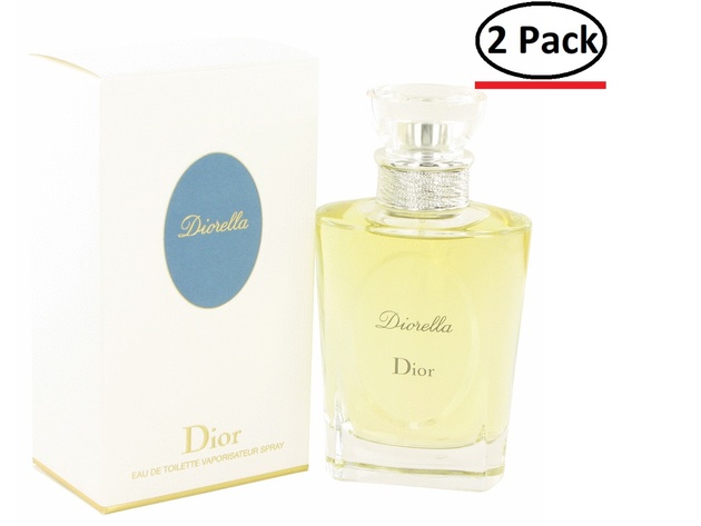 DIORELLA by Christian Dior Eau De Toilette Spray 3.4 oz for Women (Package of 2)