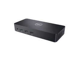 Dell D3100 USB 3.0 Ultra HD/4K Triple Display Charging Dock Station - Black