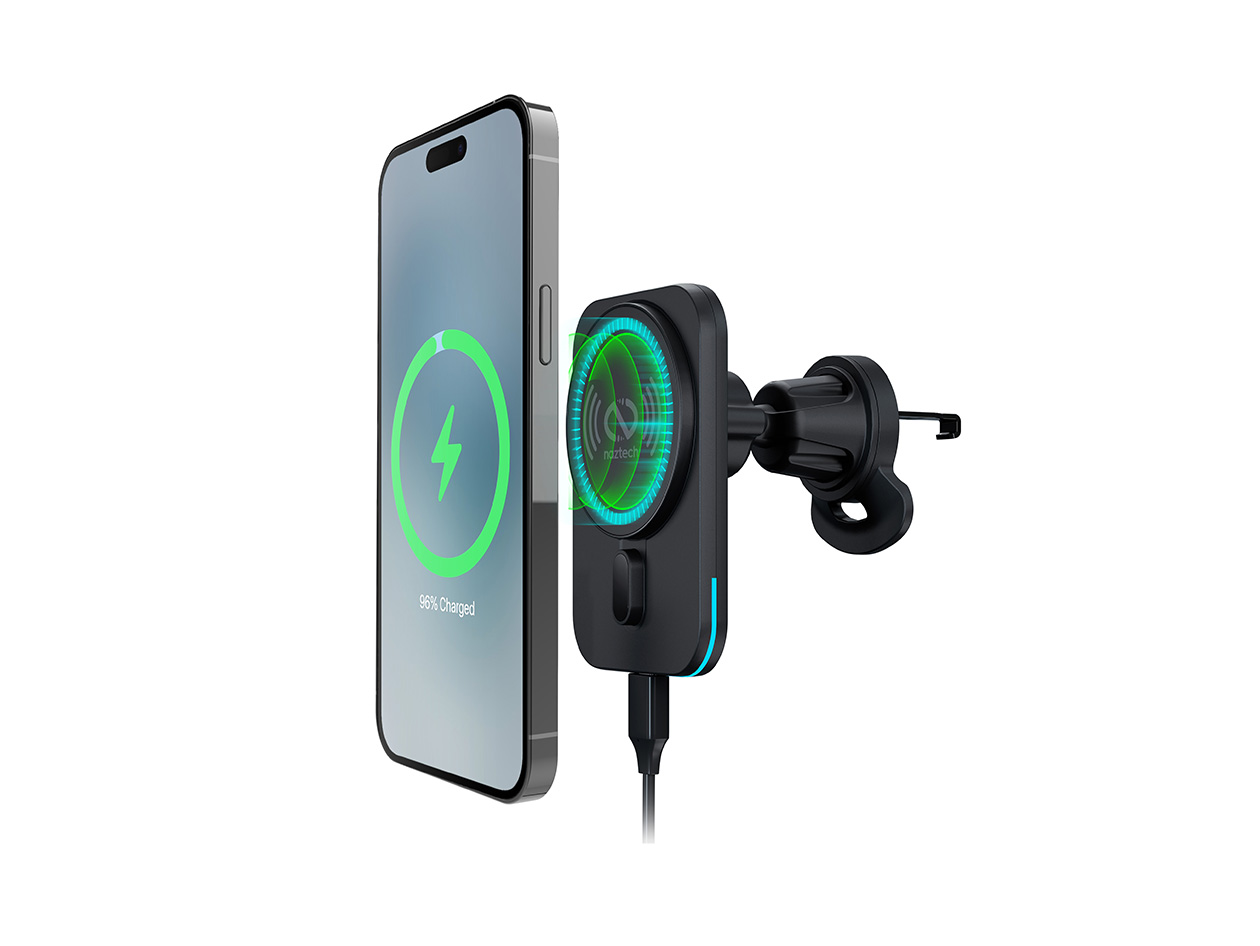 MagLock Qi2 Magnetic Charging Car Vent Mount