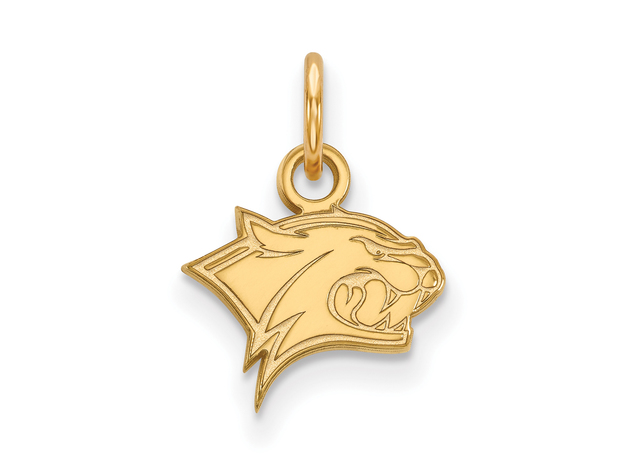 NCAA 14k Gold Plated Silver U. of New Hampshire XS Charm or Pendant