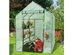 Costway Portable Mini Walk In Outdoor 2 Tier 8 Shelves Greenhouse - Green