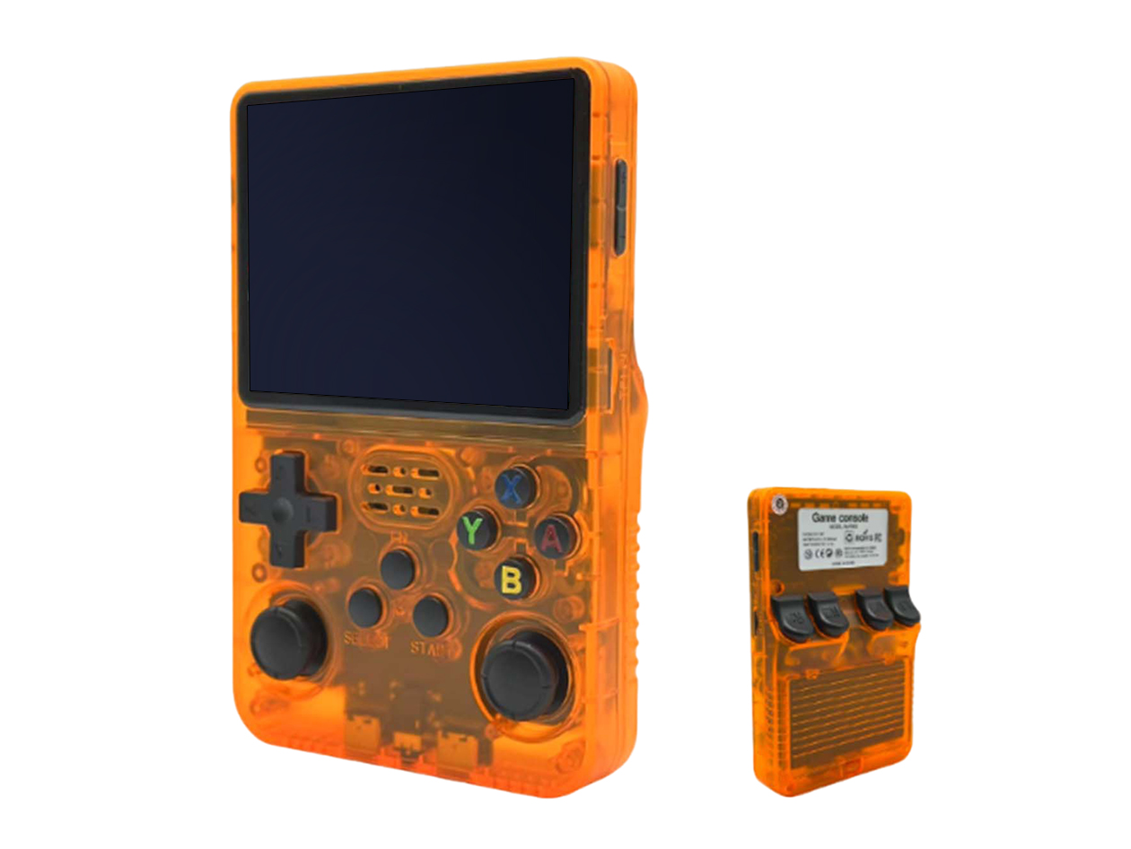 Retropian Color Retro Handheld Gaming Console (Orange)