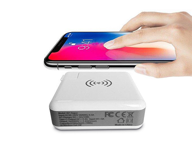 Normally $130, this wireless charger & power bank is 73 percent off