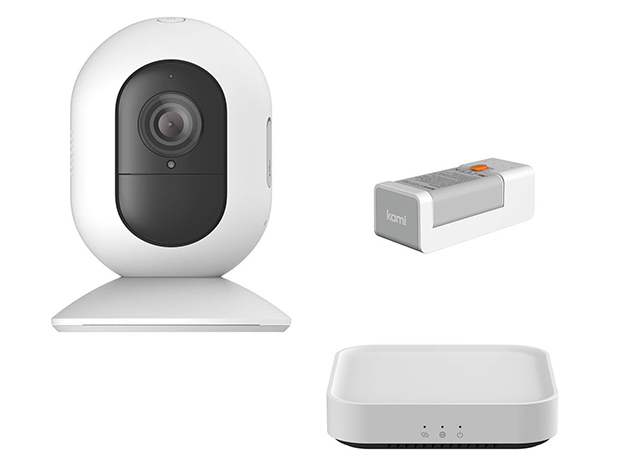 WK101 Wireless Outdoor Security Camera & N100 Smart Security Sensor Kit