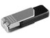 Monster Digital Coppa 4GB USB 2.0 Flash Drive with Integrated Twist Cover No Cap To Lose, FAT File System Makes The Drive Compatible with PC and Mac Systems, Black/Gray (New Open Box)