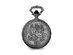 Charles Hubert Antique Chrome Finish Fisherman Pocket Watch