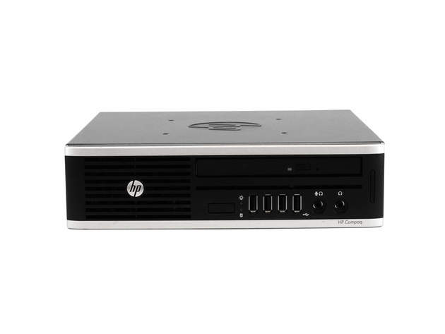 HP Elite 8300 Ultra Small Form Factor Computer PC, 3.10 GHz Intel Core i3, 4GB DDR3 RAM, 240GB SSD Hard Drive, Windows 10 Professional 64 bit (Renewed)