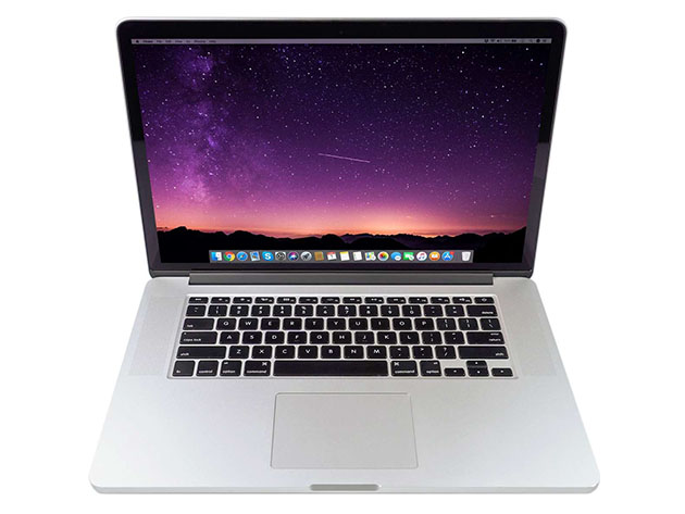 Apple MacBook Pro 15.4" (2015) 2.2GHz i7 16GB RAM 512GB SSD (Refurbished)