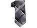 Van Heusen Men's Dean Classic Plaid Tie Black Size Regular