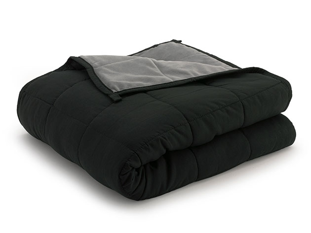 Sleep better and calm yourself at night with this weighted blanket for