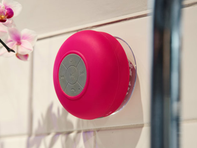 Bluetooth Shower Speaker (Pink) 