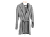 DudeRobe Luxury Men's Hooded Bathrobe Grey Small/Medium