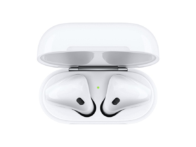 Apple AirPods 2 Wireless Bluetooth In-Ear Headphones with Wired Charging Case (Latest Model) (Certified Refurbished)