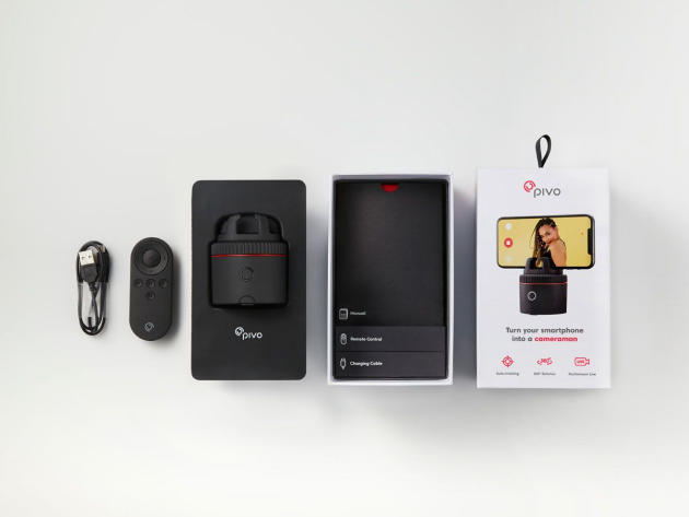 Pivo Red: Smart Interactive Pod with Remote Control & Travel Case