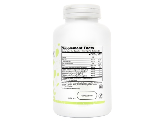 LuckyVitamin - Candida Support - 180 Veg Capsules