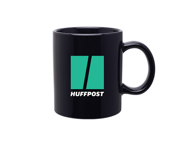 HuffPost 12 Oz Ceramic Coffee Mug