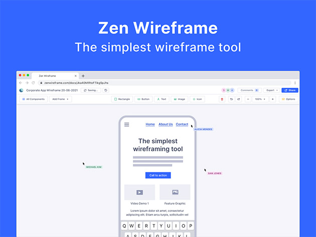 Zen Wireframe Pro: Lifetime Subscription