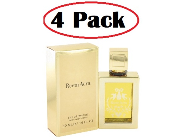4 Pack of Reem Acra by Reem Acra Eau De Parfum Spray 1.7 oz