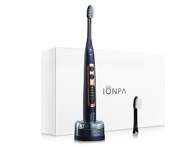 IONPA DP: Premium ION Power Electric Toothbrush (Navy Blue)