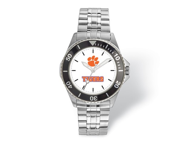 LogoArt Mens Clemson University Champion Watch