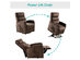 Costway Electric Lift Chair Recliner Reclining Chair Remote Living Room Furniture