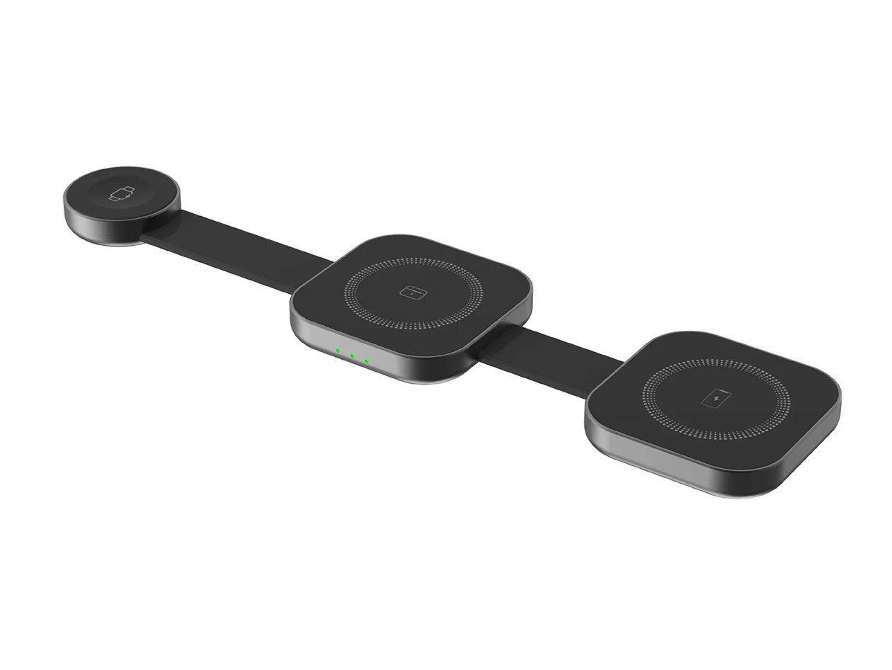 MagFold 3-in-1 Qi2 Magnetic Wireless Charging Pad