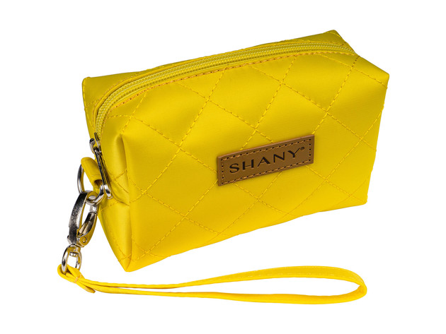 SHANY Limited Edition Mini Tote Bag and Travel Makeup Bag - YELLOW