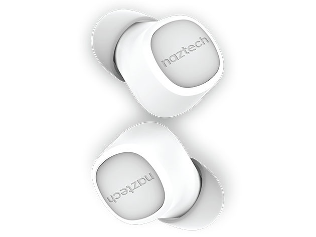 Freedom+ True Wireless Earbuds with Charging Case & Pad (White/2-Pack)