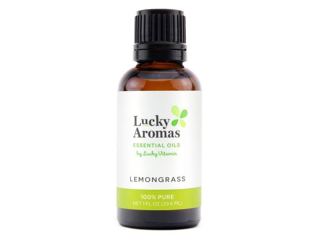 LuckyAromas - 100% Pure Essential Oil Lemongrass - 1 fl. oz.