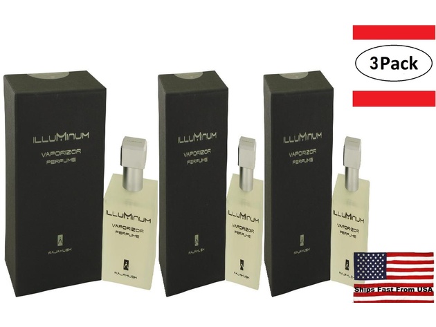3 Pack Illuminum Rajamusk by Illuminum Eau De Parfum Spray 3.4 oz for Women