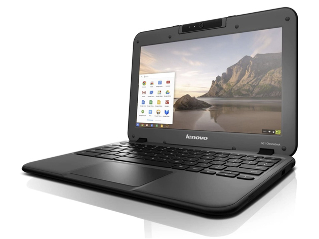 联想11.6” N21 Chromebook Intel Celeron，2.16GHz 4GB RAM 16GB SSD（翻新）