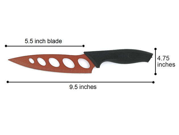 Tekno Copper-Plated Kitchen Knife