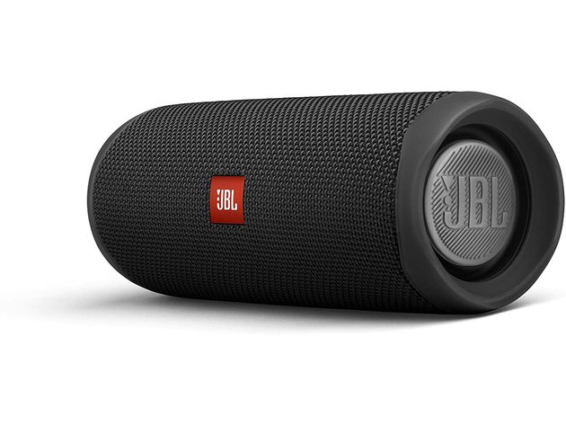 JBL FLIP 5 Waterproof Portable Lightweight Party Boost-Compatible Bluetooth Speaker, Black (New Open Box)