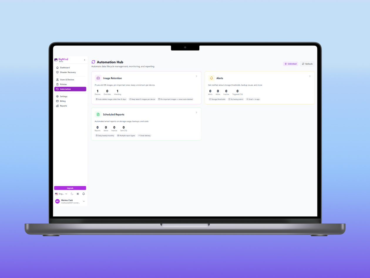 BigMind Data Recovery Plus Plan: Lifetime Subscription