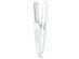 Tescom Collagen, Platinum & Nano-Sized Mist Hair Straightener (White)