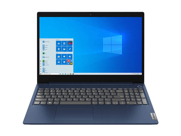 Lenovo 82H80006US 15.6 inch Laptop IdeaPad 3 8/256GB Windows 10 Home - Abyss Blue