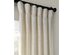 Exclusive Fabrics and Furnishings Heavy Curtain Panel, Woven from Sturdy Polyester, 50 Inch By 108 Inch, Light Beige