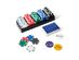Game Gallery Casino Style 1.5 Grams Poker Chips Set with Aluminum Carry Case, 400 Piece