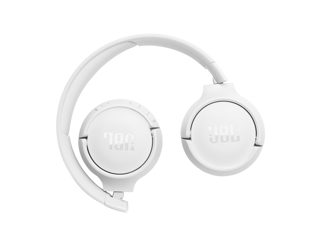JBL Tune 520BT On-Ear Wireless Headphones - White (Open Box)