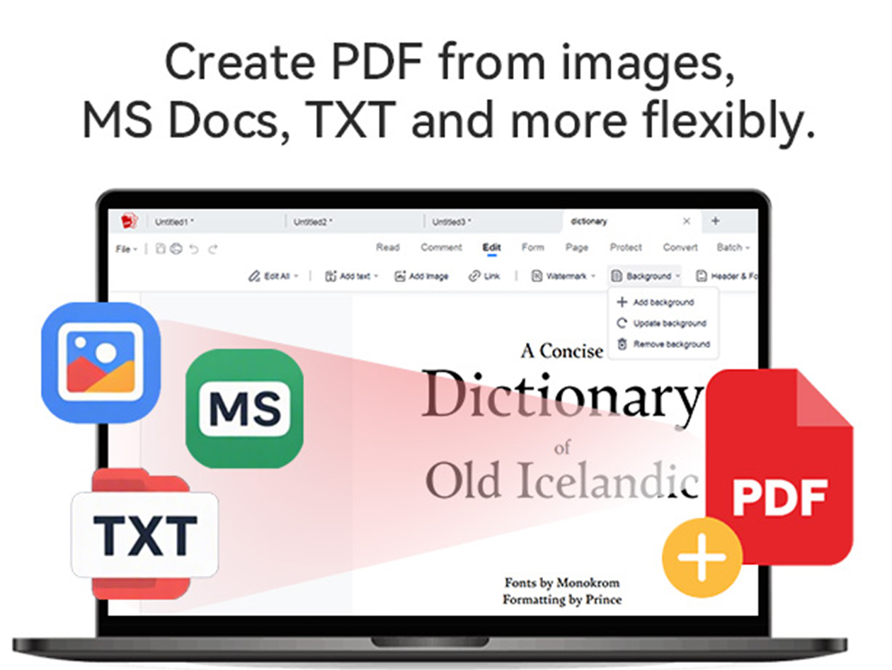 PDF Converter & Editor: Lifetime License