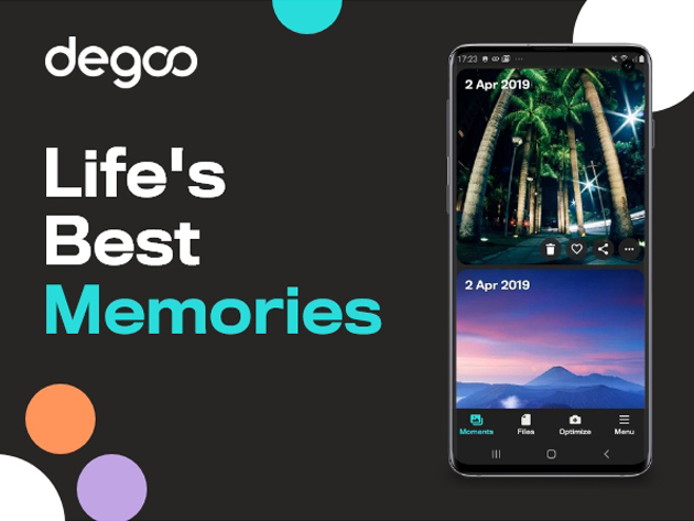 Degoo Premium: Lifetime Backup Plans 1TB
