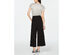 Michael Kors Women's Wide-Leg Cropped Pants Black Size Extra Large