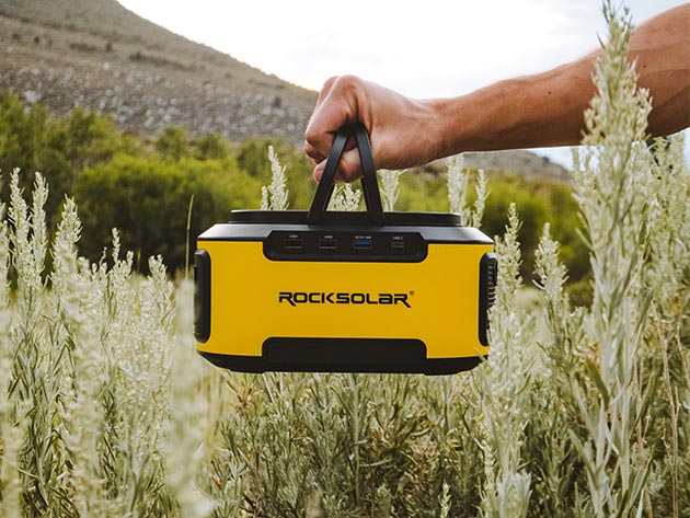 ROCKSOLAR Ready RS420 200W Portable Power Station