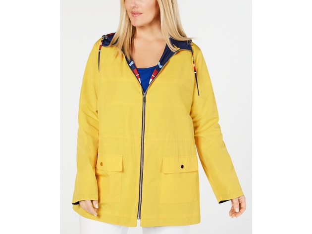 Charter club anorak rain on sale jacket