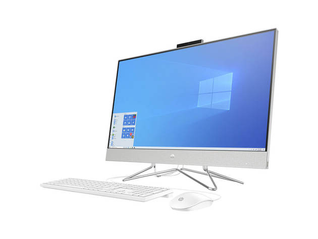 HP 27DP1270 27 inch Multi-Touch All-in-One Desktop Computer - Silver