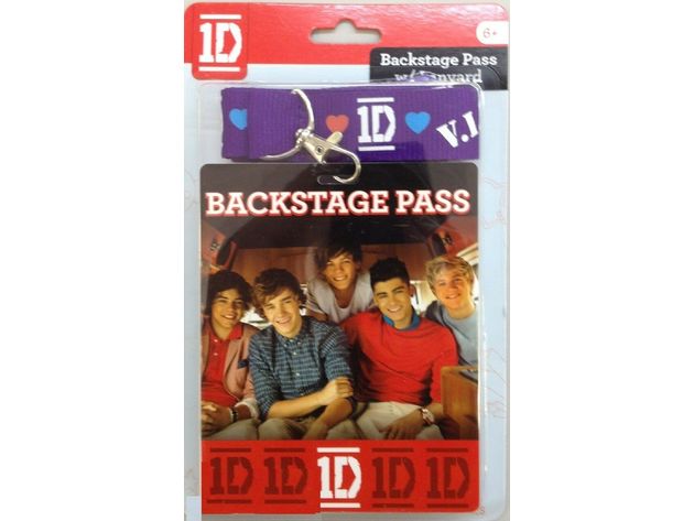 Backstage Pass Lanyard Necklace by One Direction | StackSocial