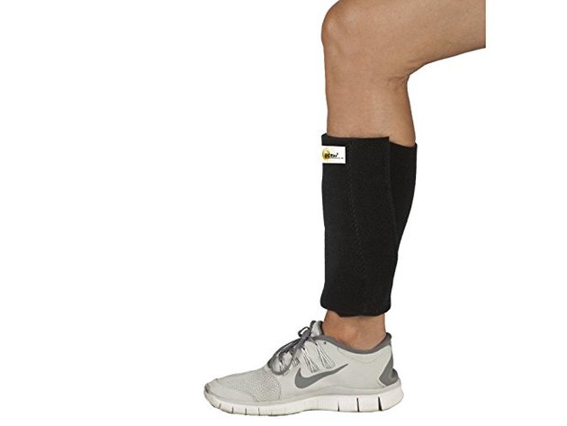 BIOflex Magnetic Shin Support Neoprene with a Coolmax lining and 2 BMMI Concentric Circle Magnets for Legs, Universal: 18 Inches - 19 Inches