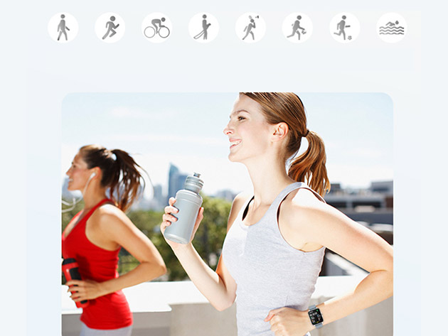 Lifestyle Smart Watch (Silver Gray)