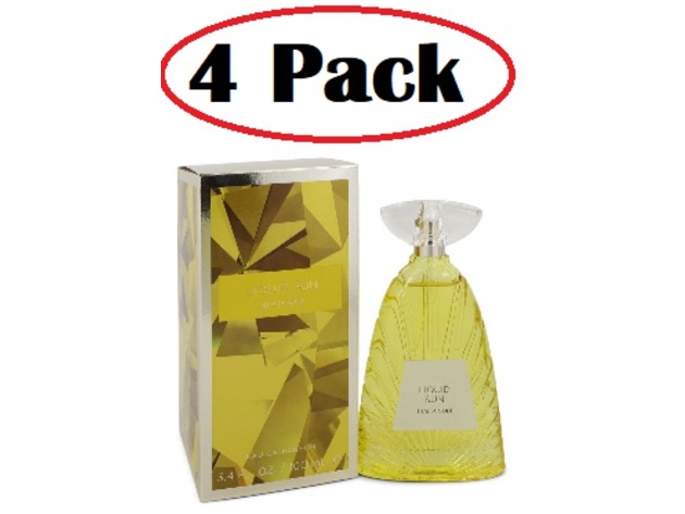4 Pack of Liquid Sun by Thalia Sodi Eau De Parfum Spray 3.4 oz