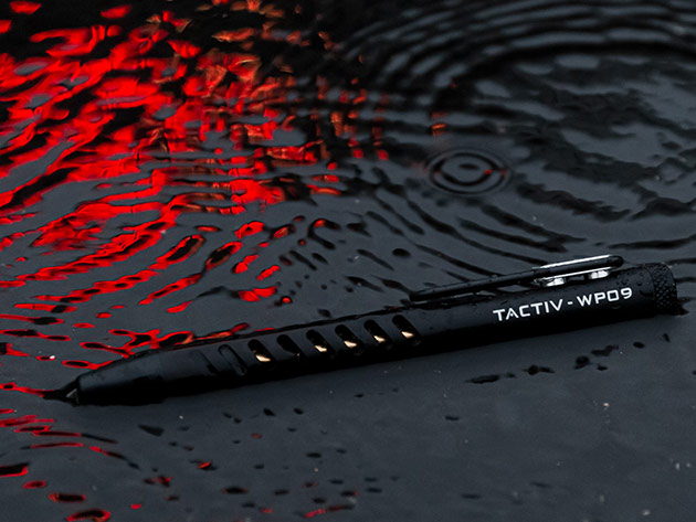 KeySmart™ Tactiv Bolt Action Waterproof Pen